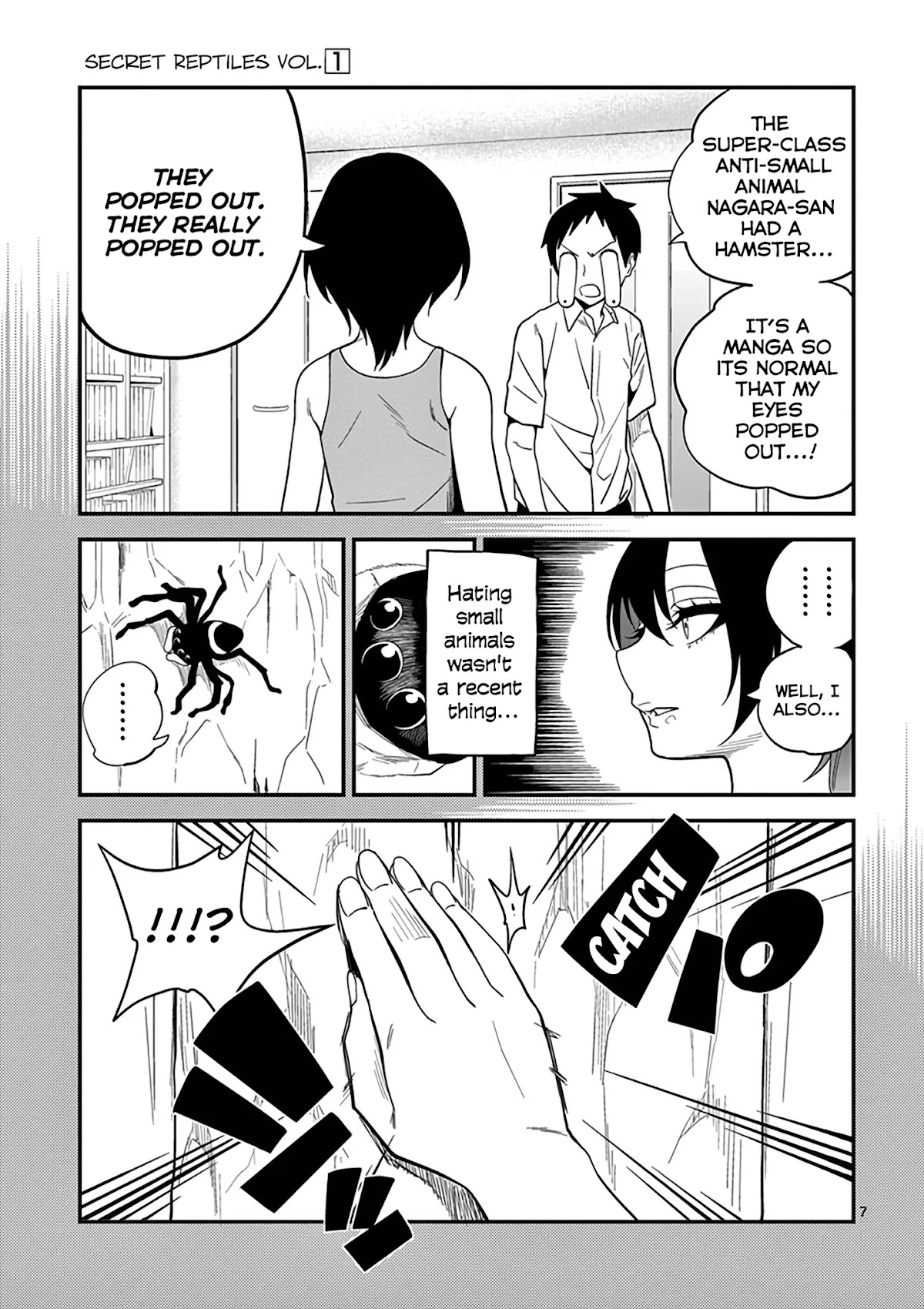 Secret Reptiles Chapter 8 page 9 - Chapter 8: Species #8: The Shedding Tale Part 1