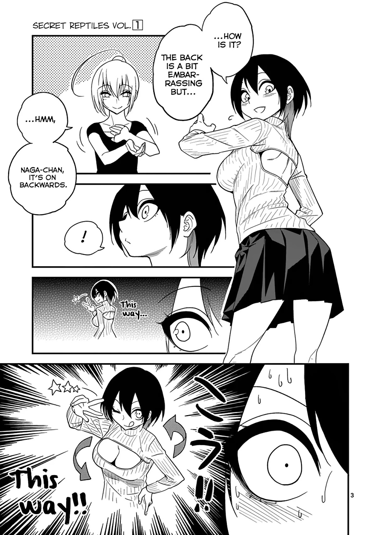 Secret Reptiles Chapter 9.5 page 11 - Chapter 9.5: Omake