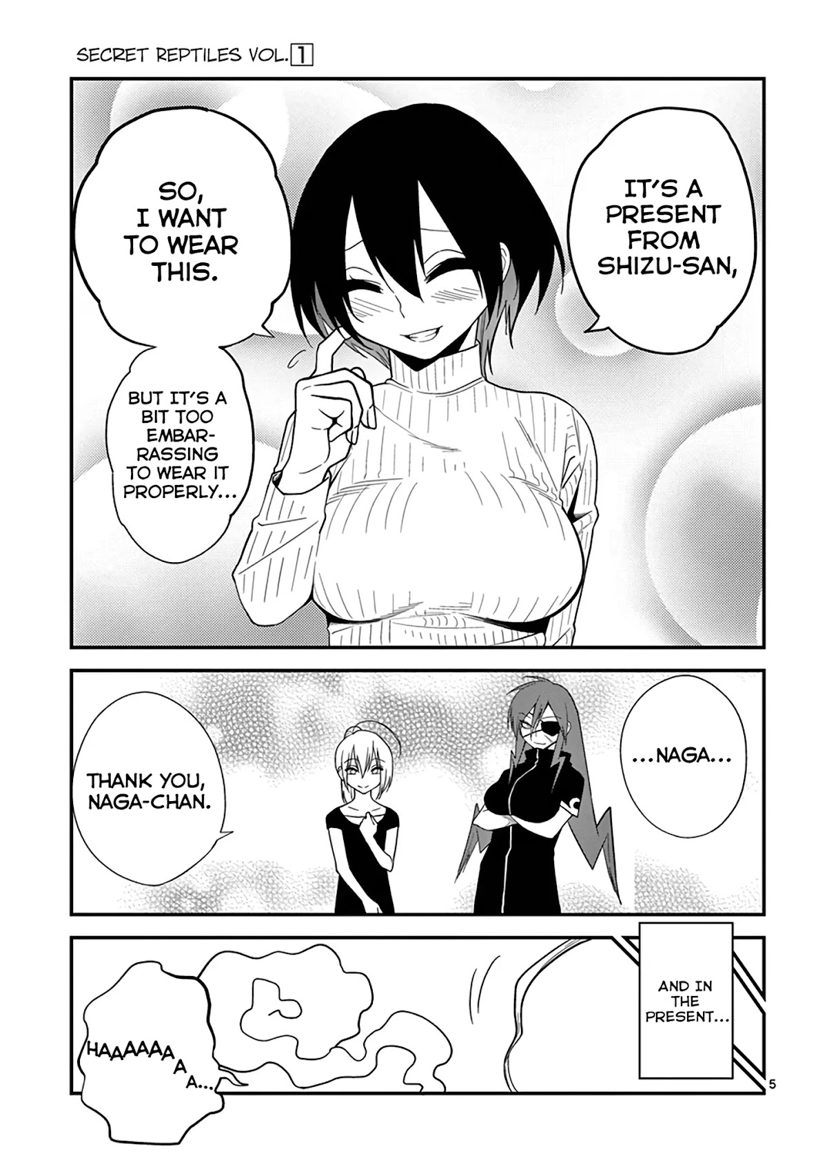 Secret Reptiles Chapter 9.5 page 13 - Chapter 9.5: Omake