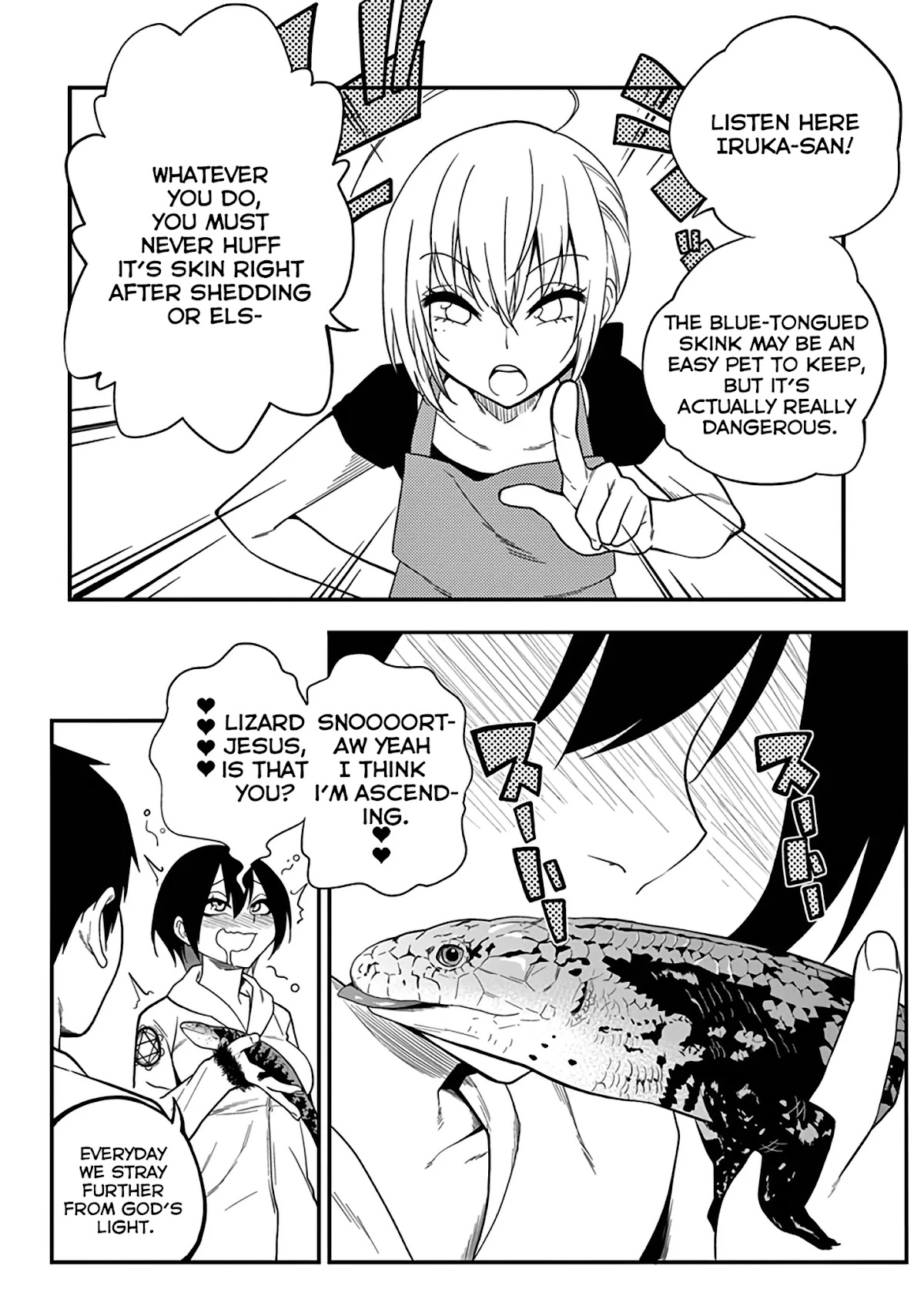 Secret Reptiles Chapter 9 page 25 - Chapter 9: Species #9: The Shedding Tale Part 2