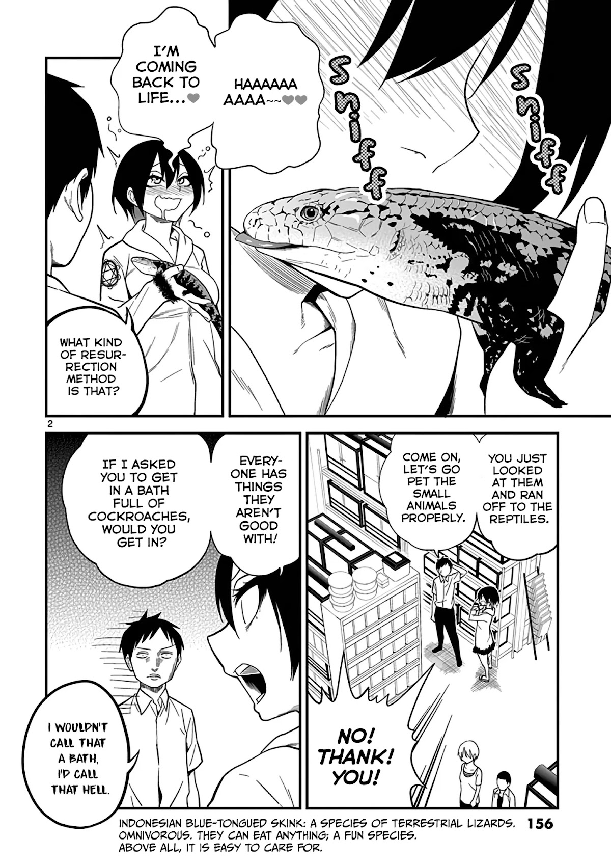 Secret Reptiles Chapter 9 page 3 - Chapter 9: Species #9: The Shedding Tale Part 2