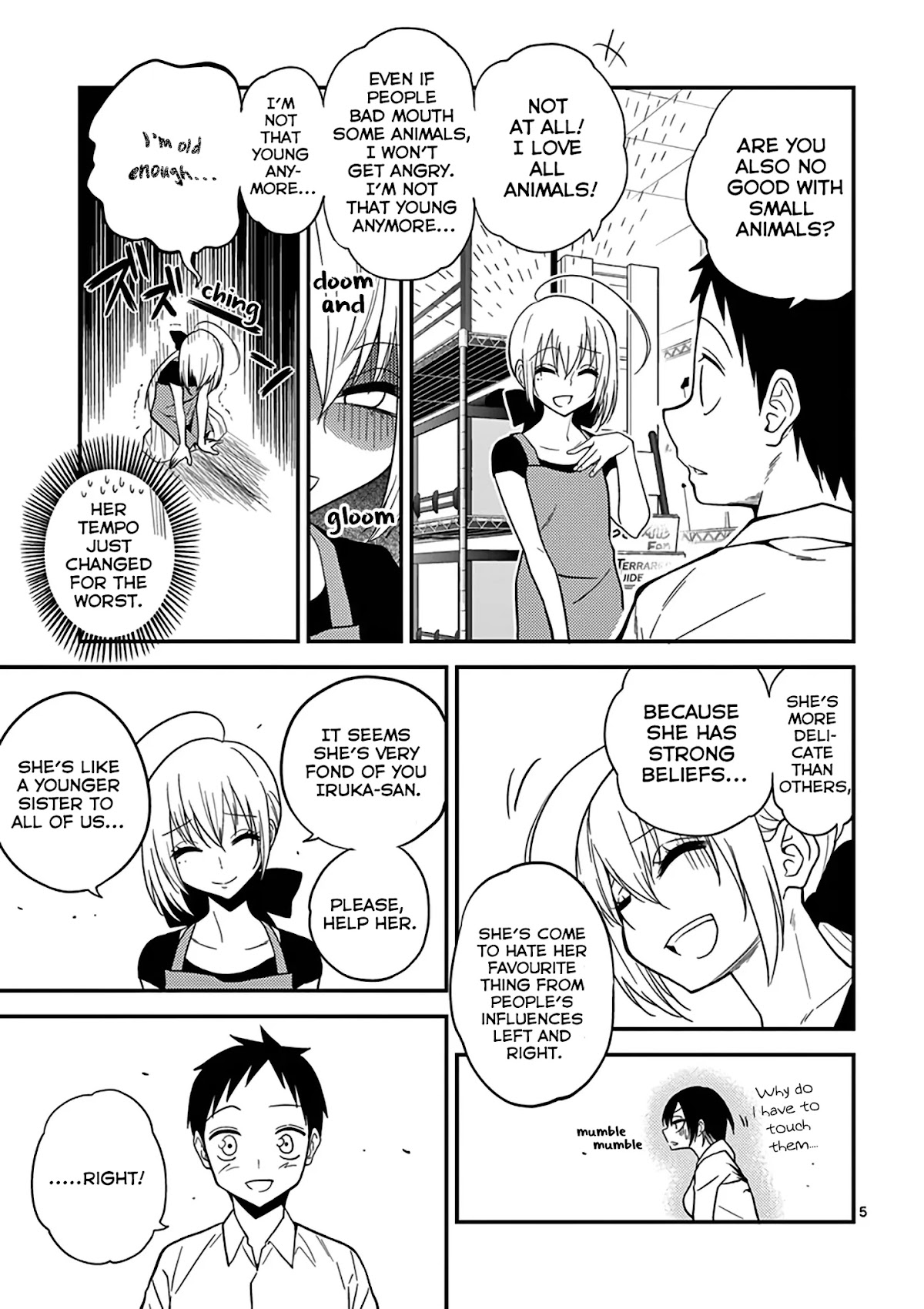 Secret Reptiles Chapter 9 page 6 - Chapter 9: Species #9: The Shedding Tale Part 2