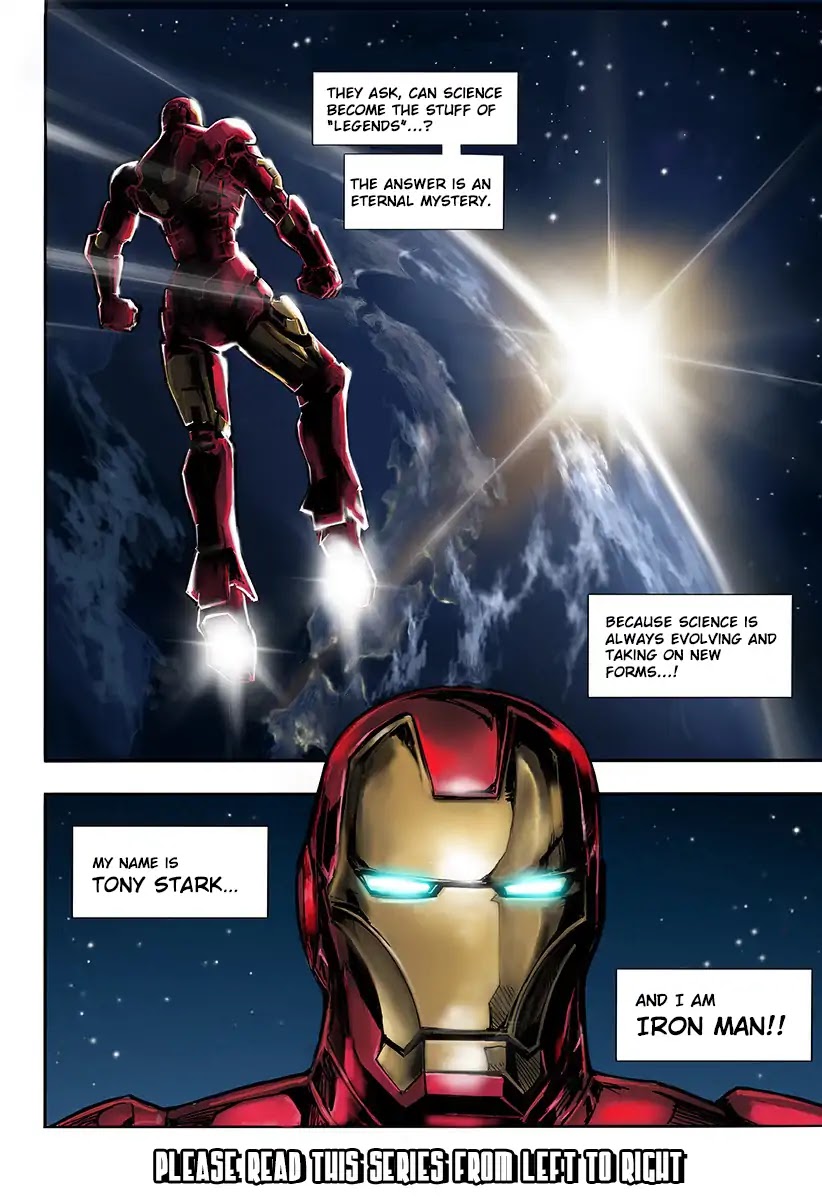 Secret Reverse: Marvel + JUMP Collaboration Chapter 1 page 1 - Chapter 1: Iron Man