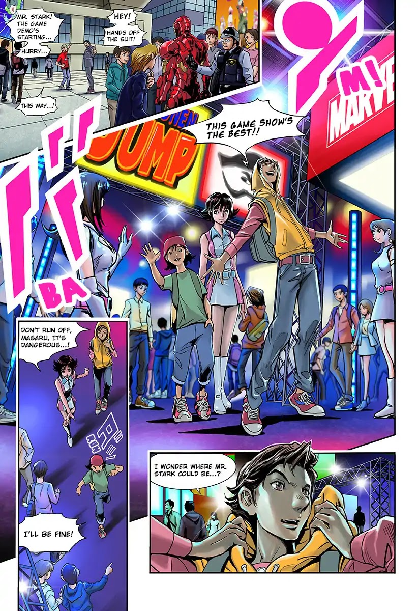 Secret Reverse: Marvel + JUMP Collaboration Chapter 1 page 6 - Chapter 1: Iron Man