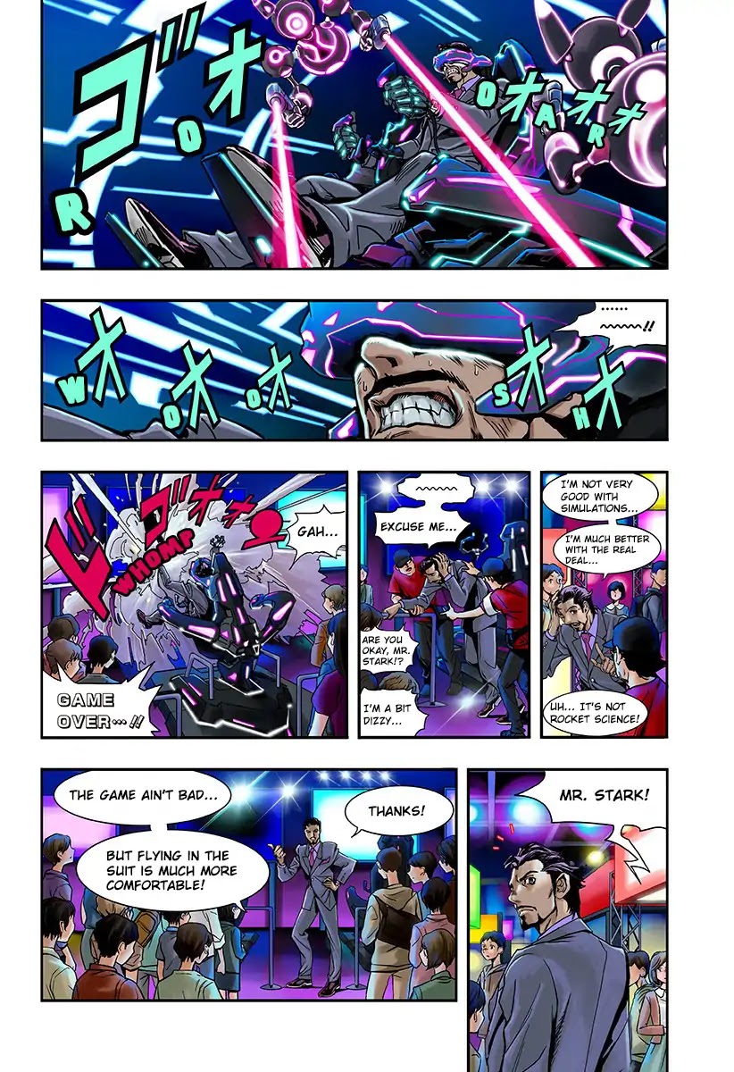 Secret Reverse: Marvel + JUMP Collaboration Chapter 1 page 7 - Chapter 1: Iron Man