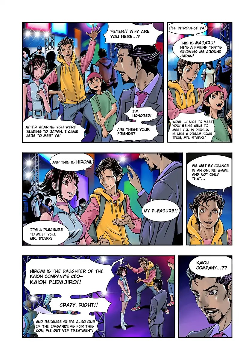 Secret Reverse: Marvel + JUMP Collaboration Chapter 1 page 8 - Chapter 1: Iron Man