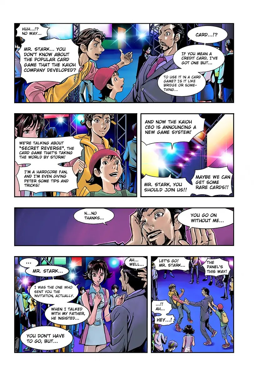 Secret Reverse: Marvel + JUMP Collaboration Chapter 1 page 9 - Chapter 1: Iron Man