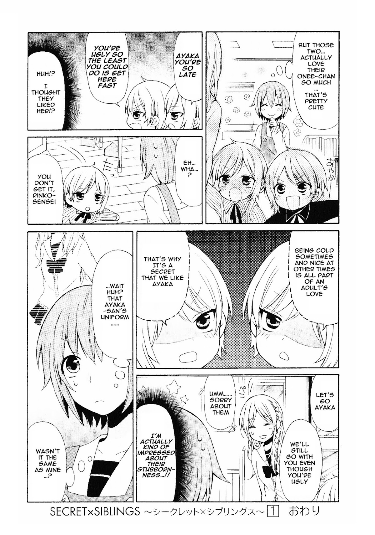 Secret x Siblings Chapter 12 page 10 - Chapter 12