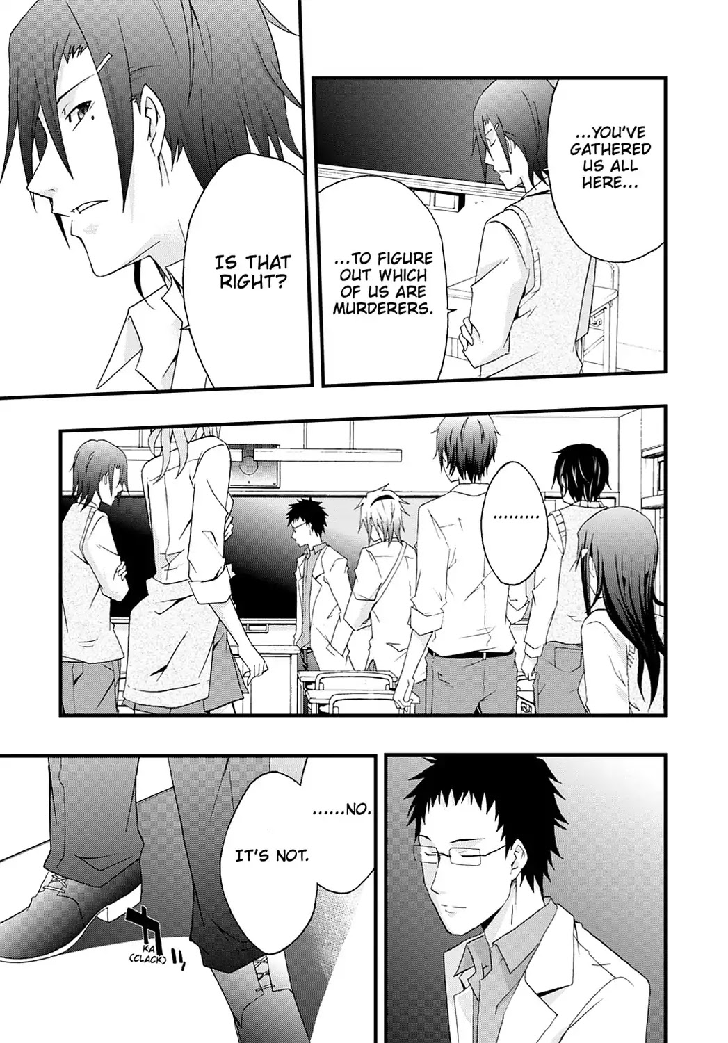Secret (Yoshiki Tonogai) Chapter 1 page 13 - Chapter 1: Three Killers