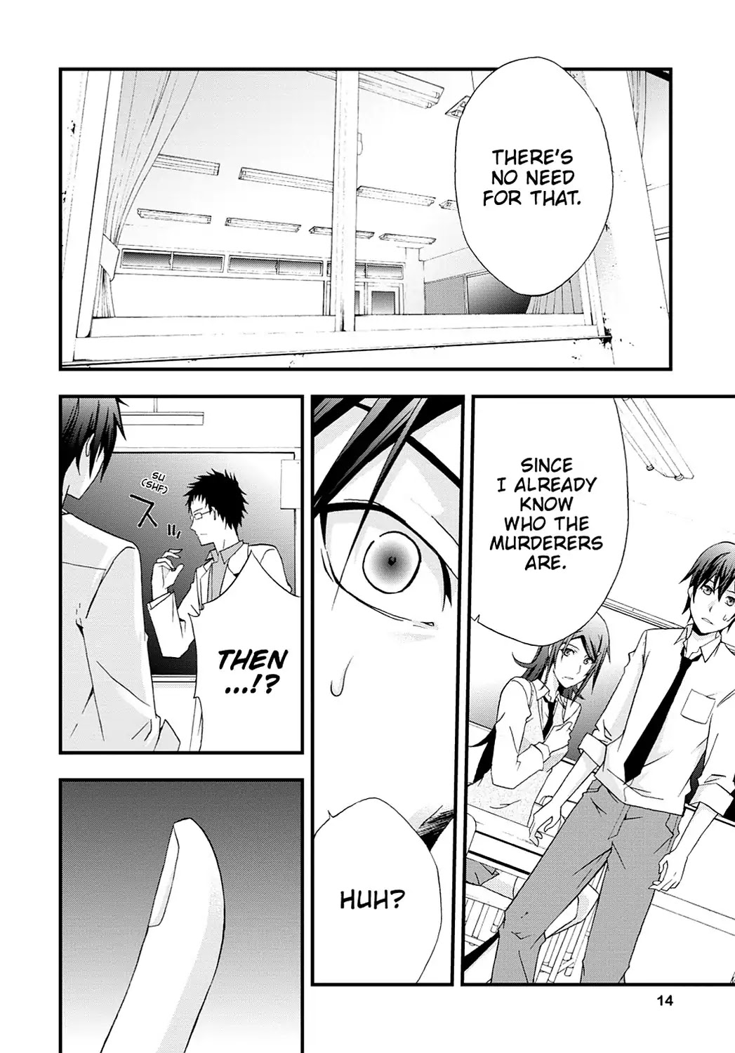 Secret (Yoshiki Tonogai) Chapter 1 page 14 - Chapter 1: Three Killers