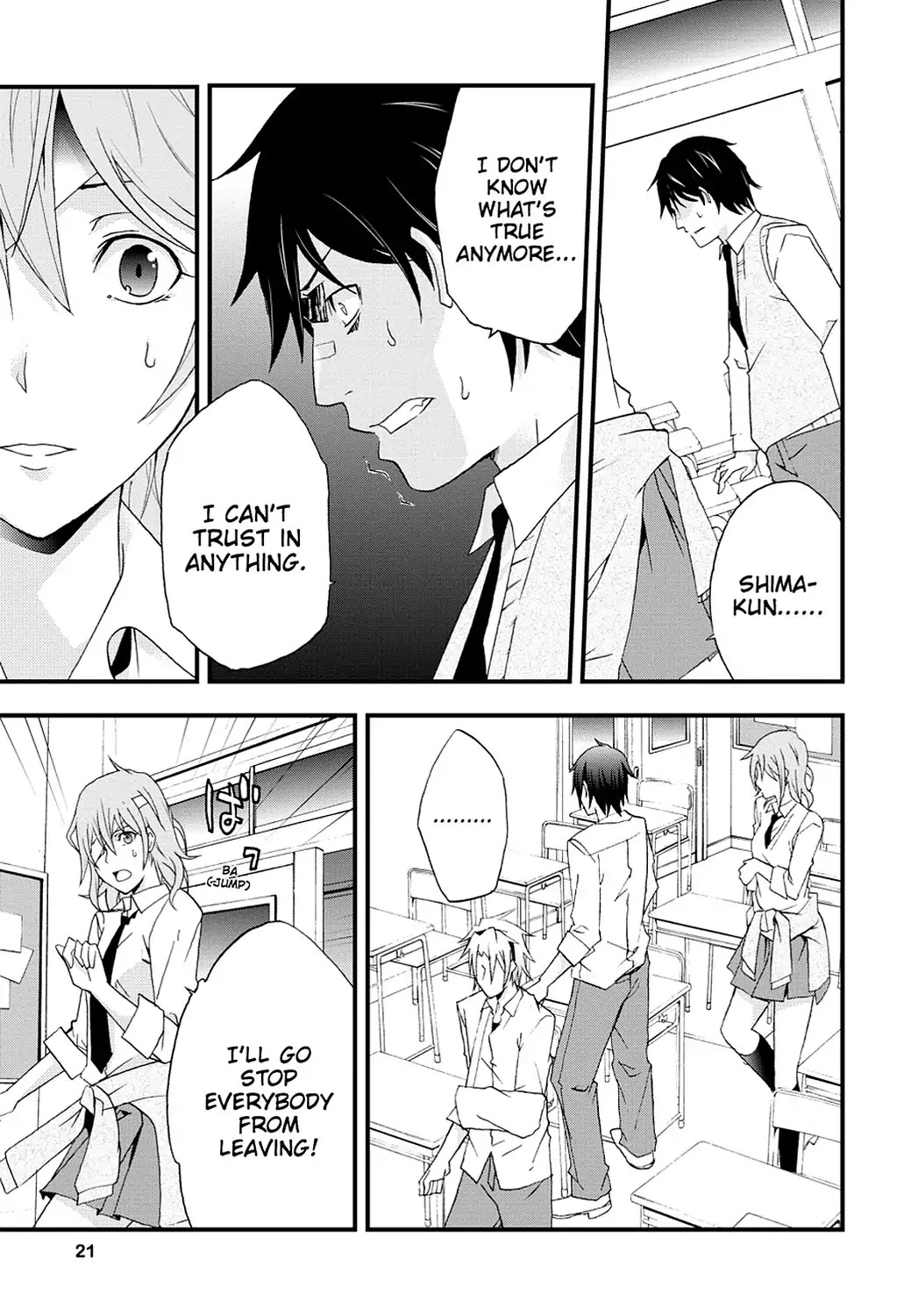 Secret (Yoshiki Tonogai) Chapter 1 page 21 - Chapter 1: Three Killers
