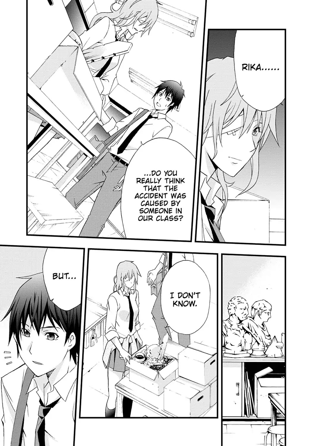 Secret (Yoshiki Tonogai) Chapter 1 page 45 - Chapter 1: Three Killers