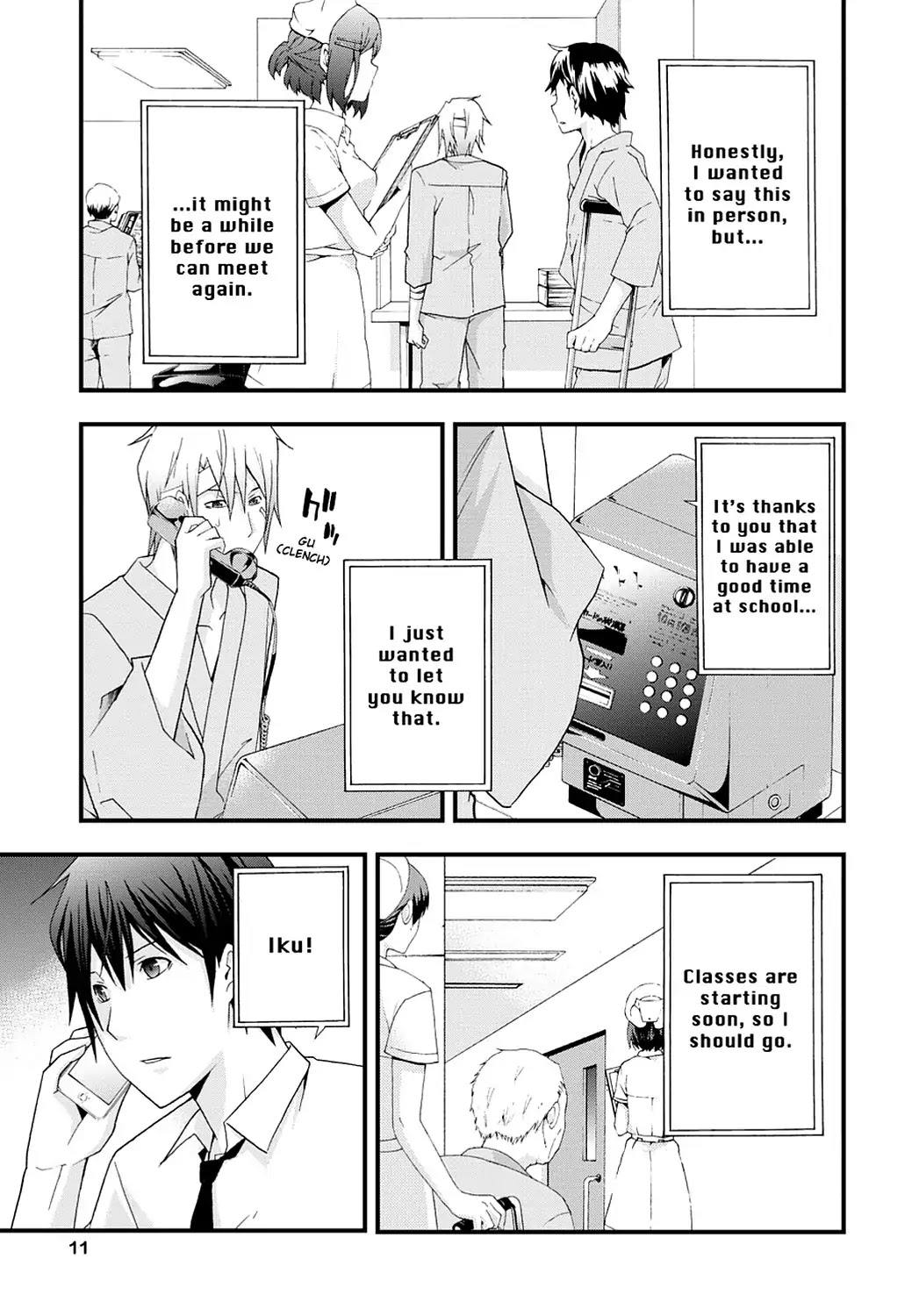 Secret (Yoshiki Tonogai) Chapter 12 page 11 - Chapter 12: Missing