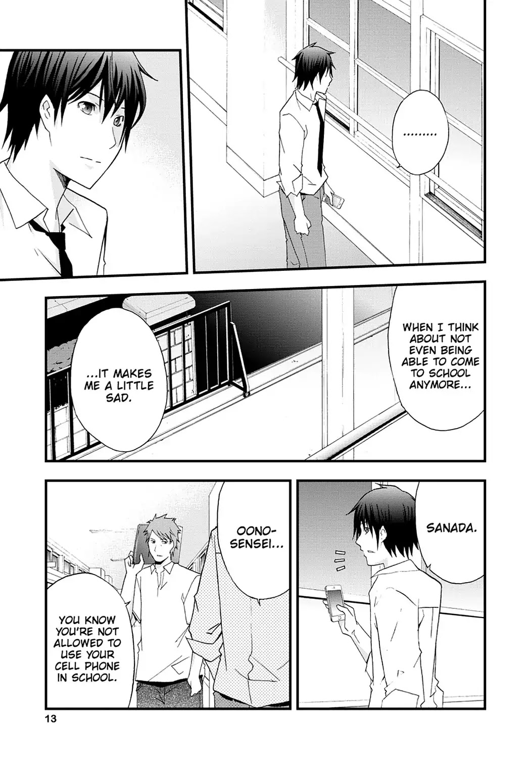 Secret (Yoshiki Tonogai) Chapter 12 page 13 - Chapter 12: Missing