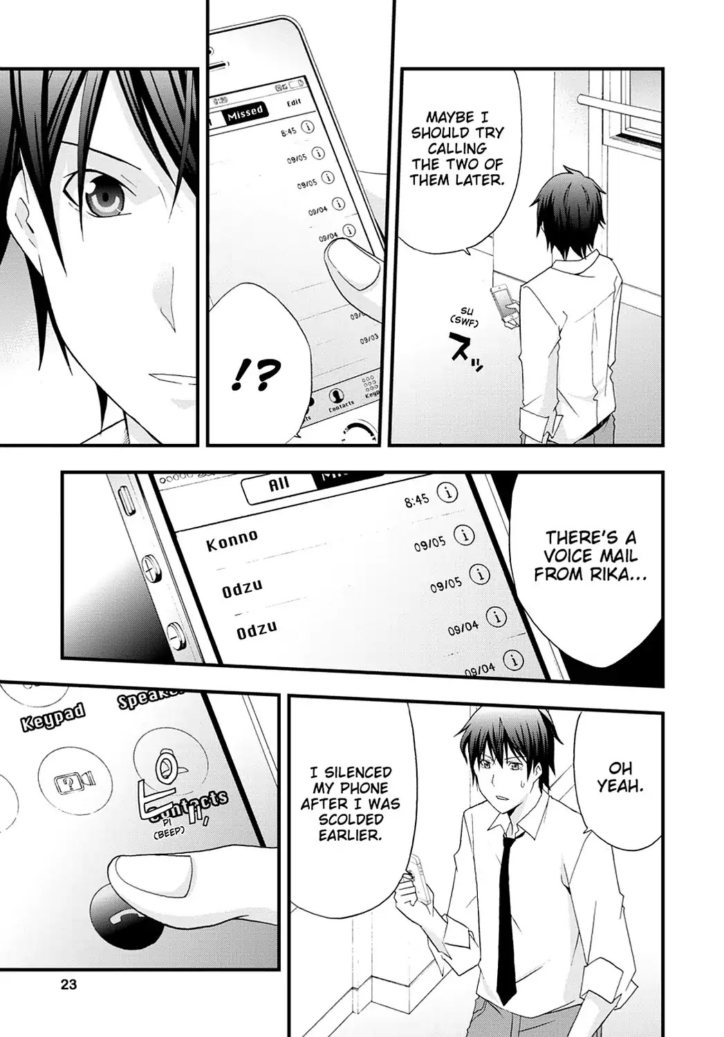 Secret (Yoshiki Tonogai) Chapter 12 page 23 - Chapter 12: Missing