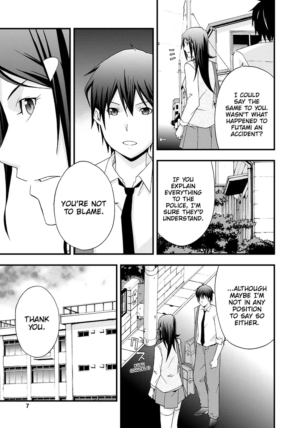Secret (Yoshiki Tonogai) Chapter 12 page 7 - Chapter 12: Missing