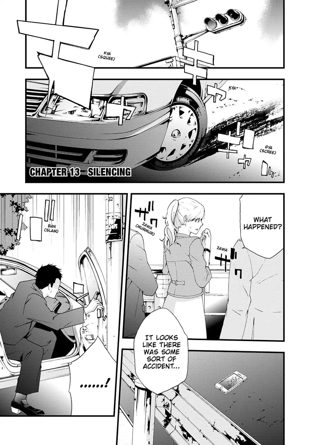 Secret (Yoshiki Tonogai) Chapter 13 page 1 - Chapter 13: Silencing