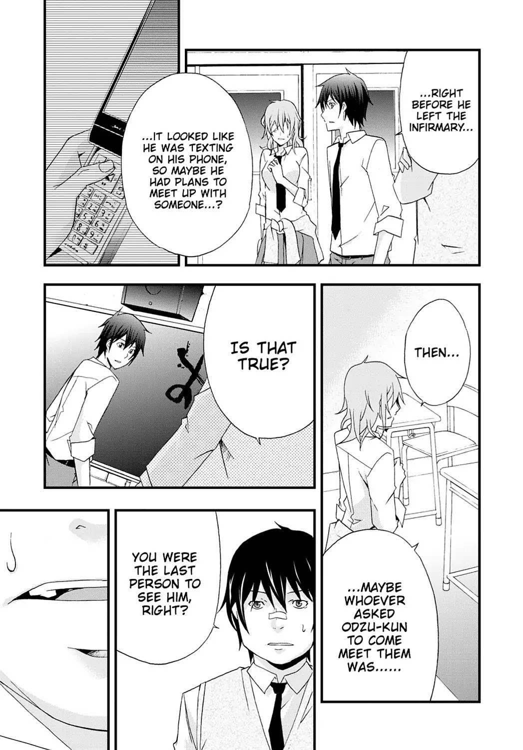 Secret (Yoshiki Tonogai) Chapter 4 page 11 - Chapter 4: Death Threat