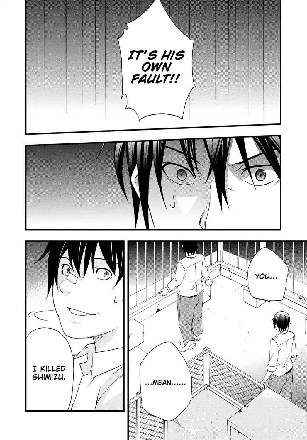 Secret (Yoshiki Tonogai) Chapter 5 page 27 - Chapter 5: Self-Reproach