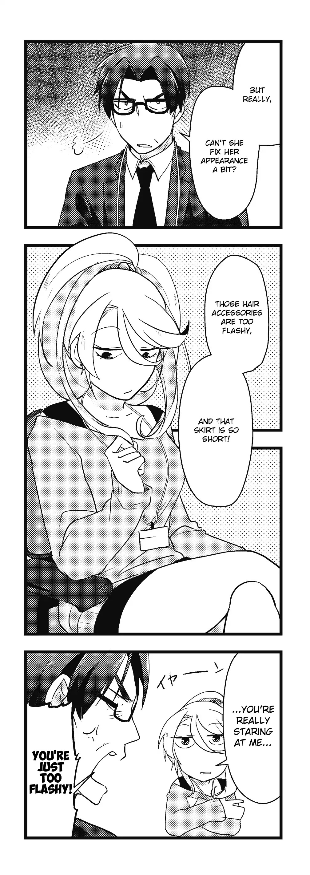 Section Manager Kawahara and his Gal Subordinate Chapter 1 page 9 - Chapter 1