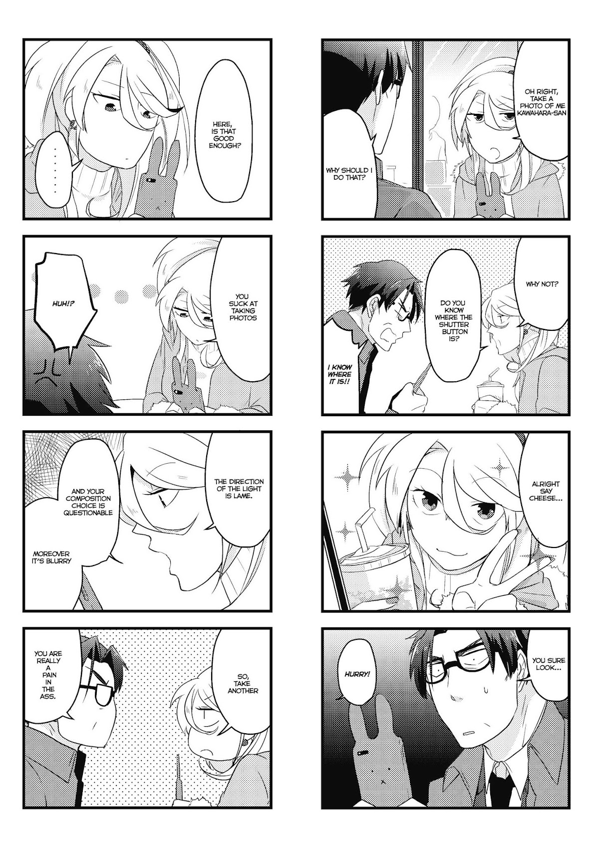 Section Manager Kawahara and his Gal Subordinate Chapter 3.1 page 3 - Chapter 3.1