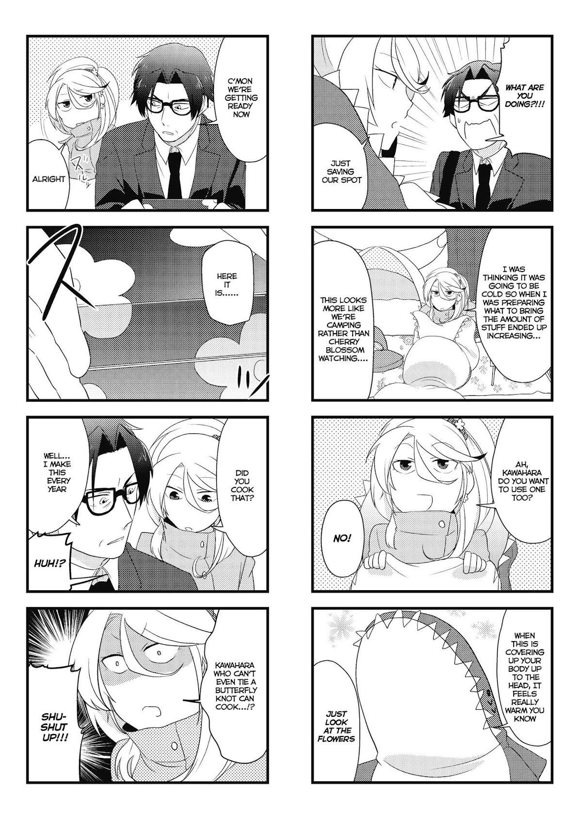 Section Manager Kawahara and his Gal Subordinate Chapter 4.1 page 2 - Chapter 4.1