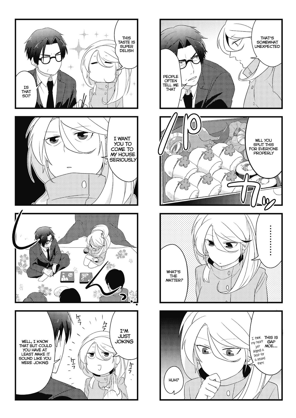 Section Manager Kawahara and his Gal Subordinate Chapter 4.1 page 3 - Chapter 4.1