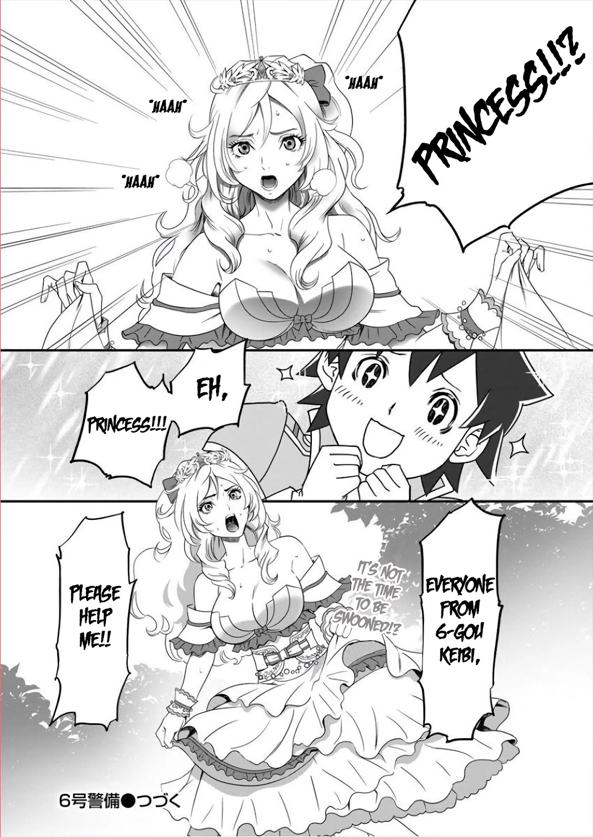 Security: Sixth Division Chapter 4 page 21 - Chapter 4: 4th Day: The Start of my Part-Time