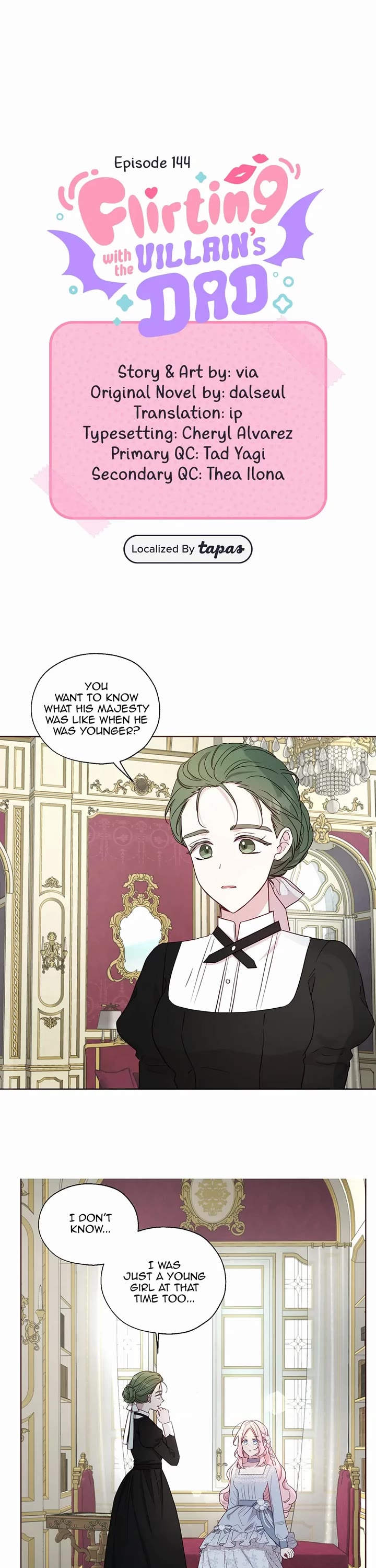 Seduce the Villain's Father Chapter 144 page 1 - Chapter 144: Child of Imagination