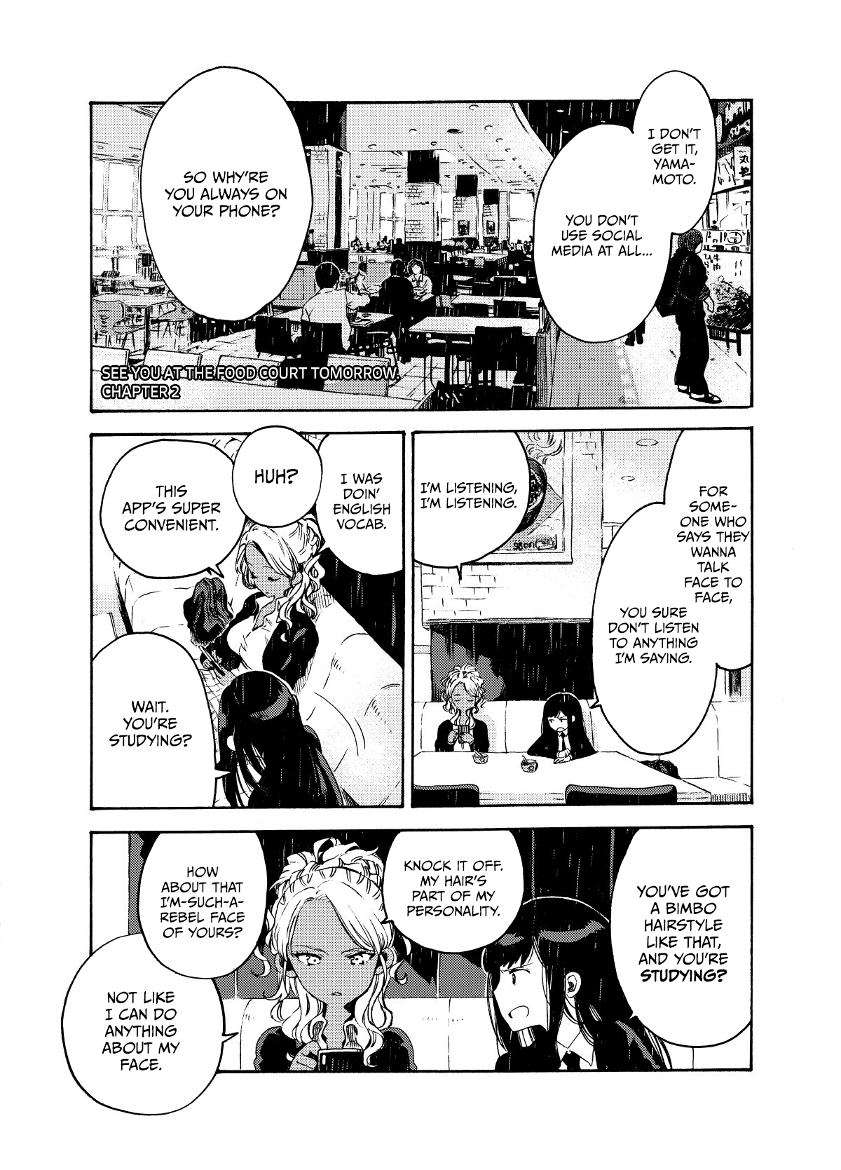 See You at the Food Court Tomorrow. Chapter 2 page 1 - Chapter 2