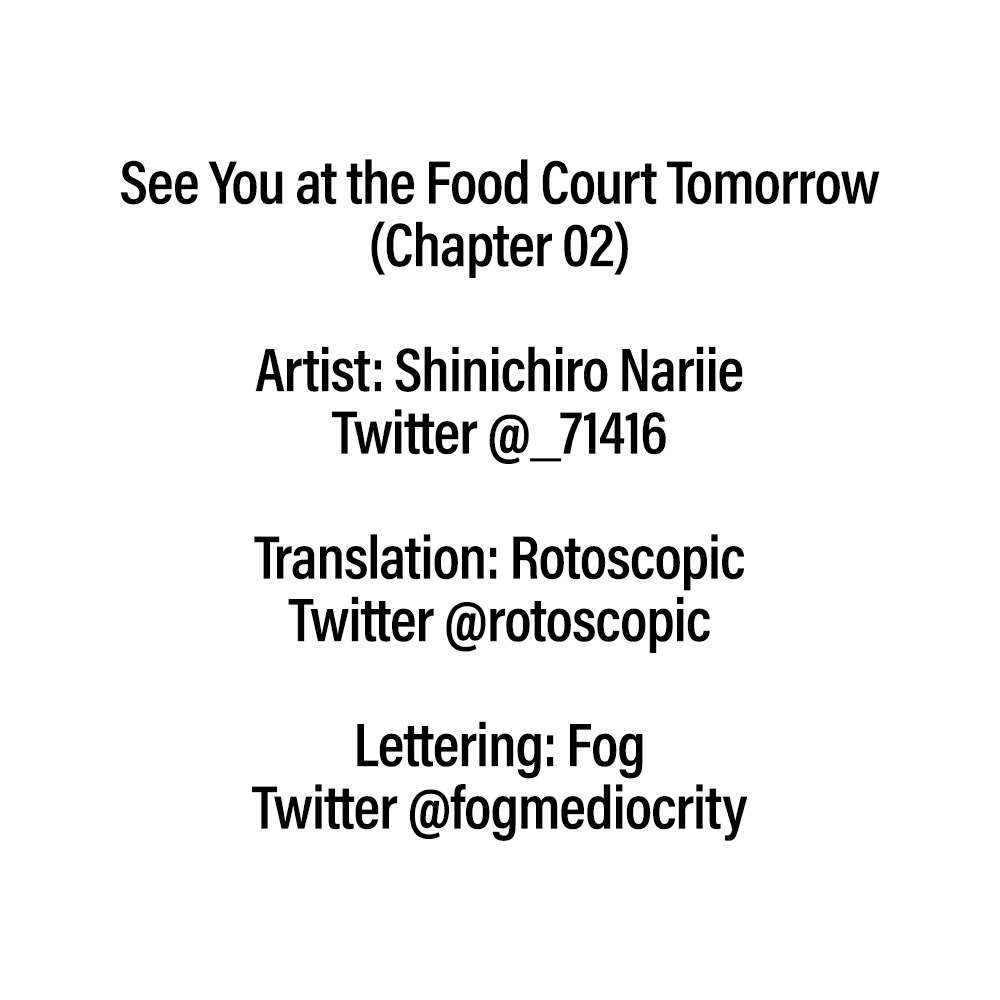See You at the Food Court Tomorrow. Chapter 2 page 9 - Chapter 2