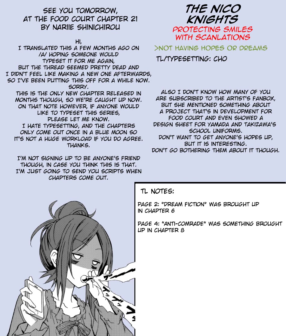 See You at the Food Court Tomorrow. Chapter 21 page 11 - Chapter 21