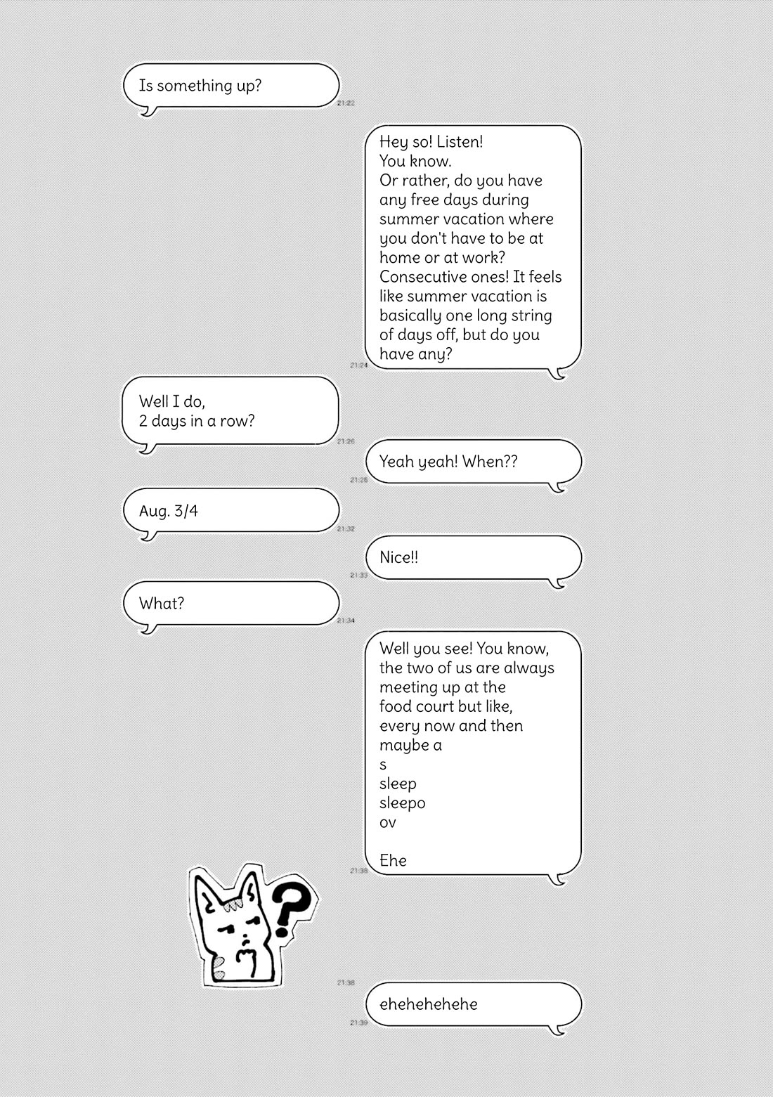 See You at the Food Court Tomorrow. Chapter 25.1 page 2 - Chapter 25.1: Volume 2 extra