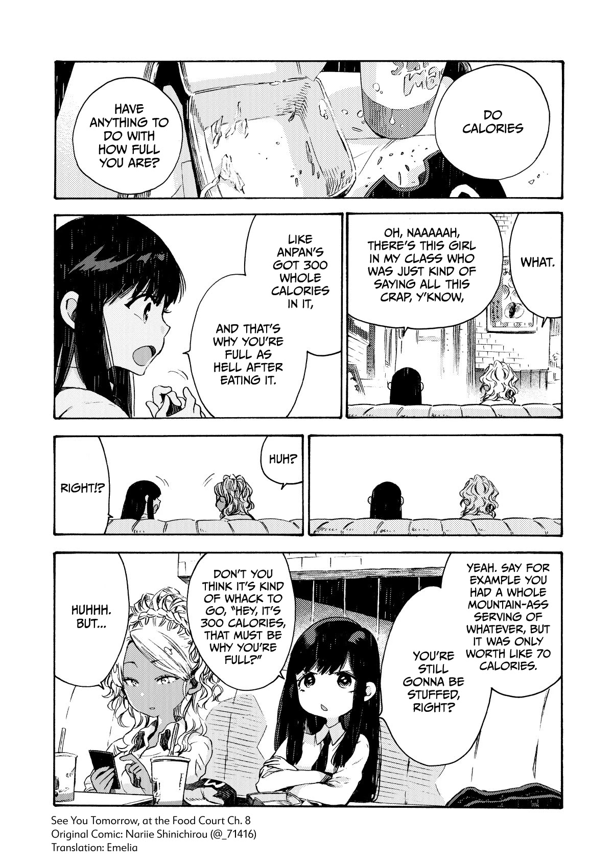 See You at the Food Court Tomorrow. Chapter 8 page 1 - Chapter 8