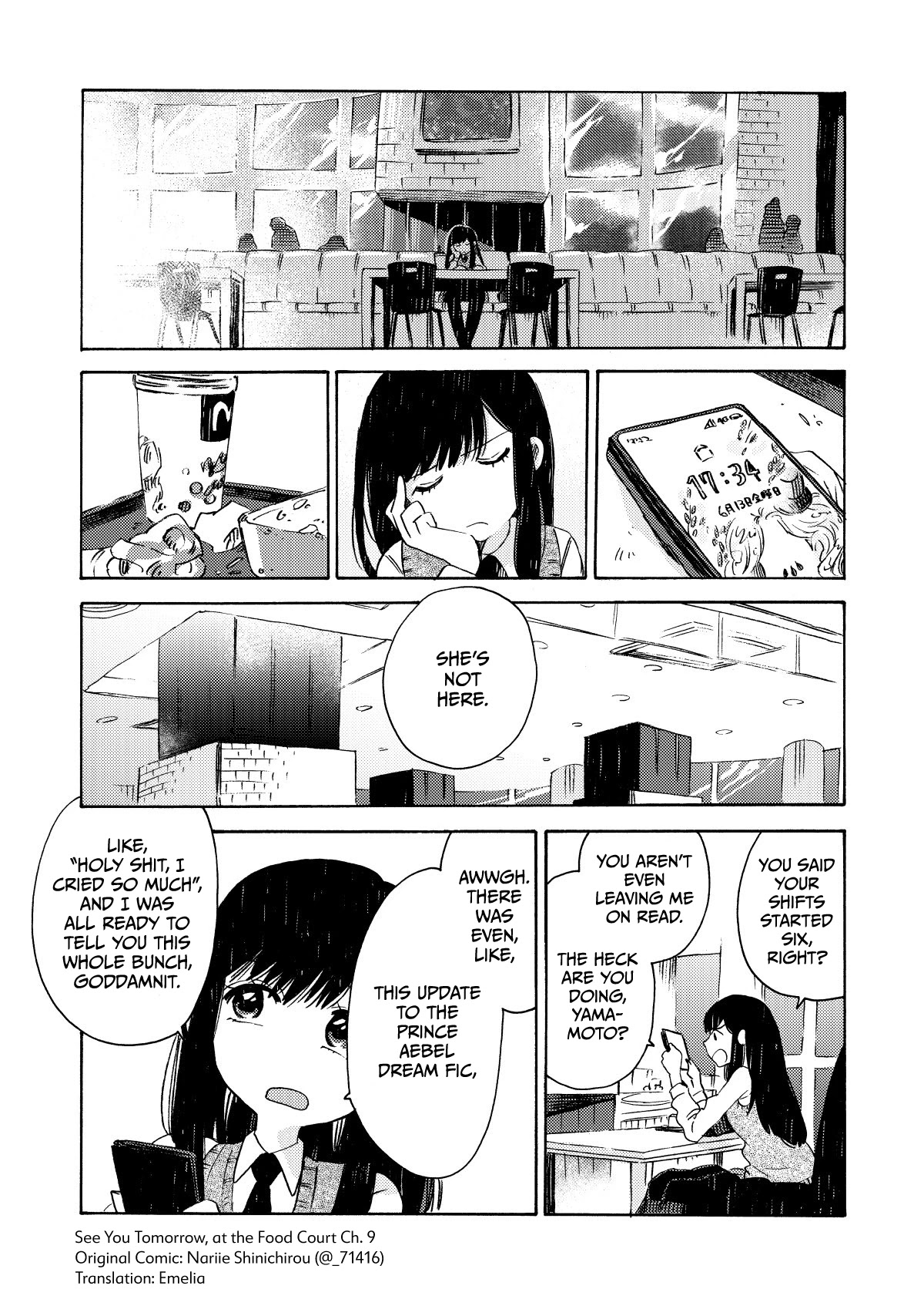 See You at the Food Court Tomorrow. Chapter 9 page 1 - Chapter 9