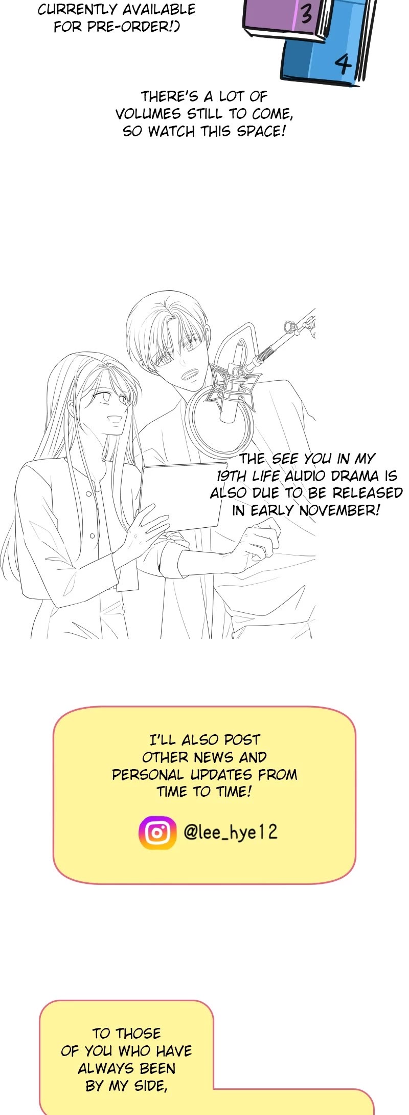 See You in My 19th Life Chapter 115 page 21 - Chapter 115: Afterword [END]