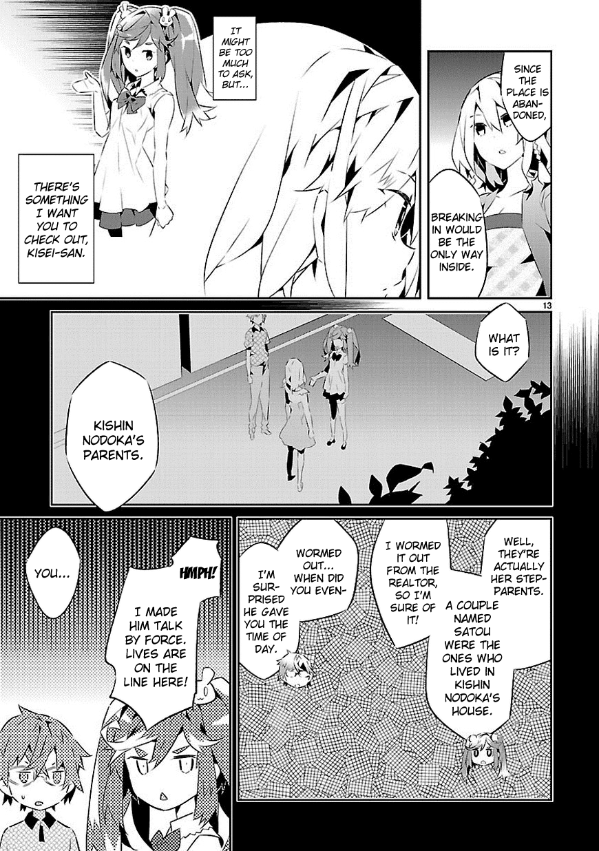 Seeking for Death Chapter 14 page 13 - Chapter 14: Don't bully her~