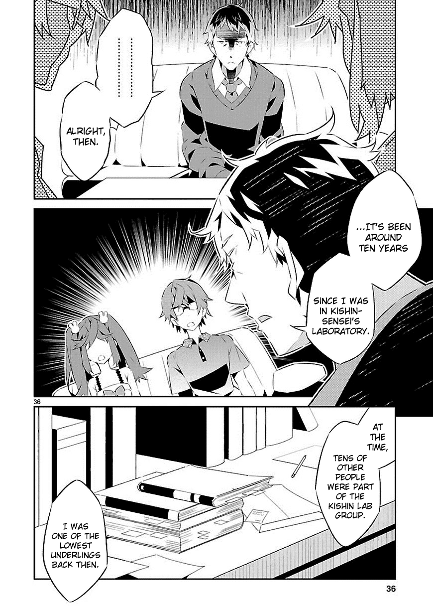 Seeking for Death Chapter 14 page 36 - Chapter 14: Don't bully her~