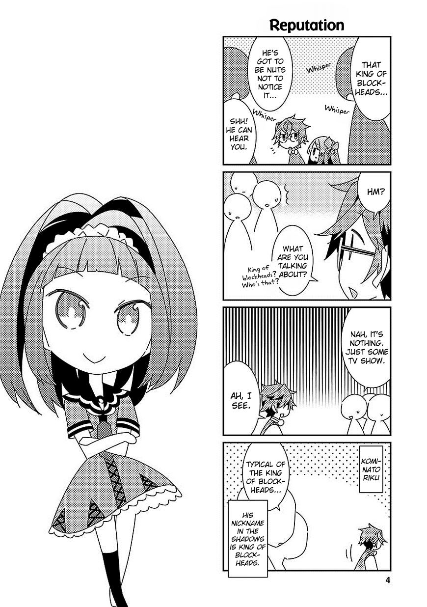 Seeking for Death Chapter 8.5 page 5 - Chapter 8.5: Bonus 4: Koma and Color Illustrations