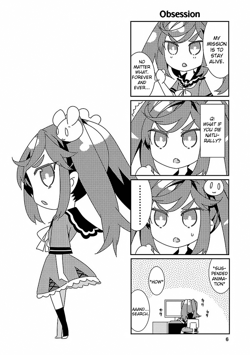 Seeking for Death Chapter 8.5 page 7 - Chapter 8.5: Bonus 4: Koma and Color Illustrations