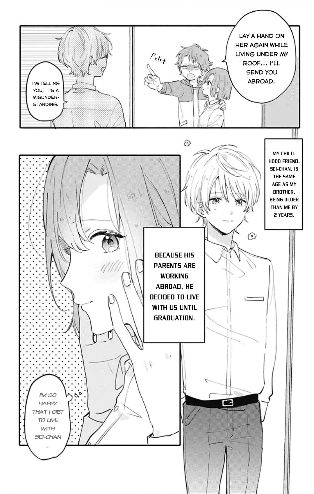 Sei-chan, Your Love Is Too Much! Chapter 1 page 5 - Chapter 1