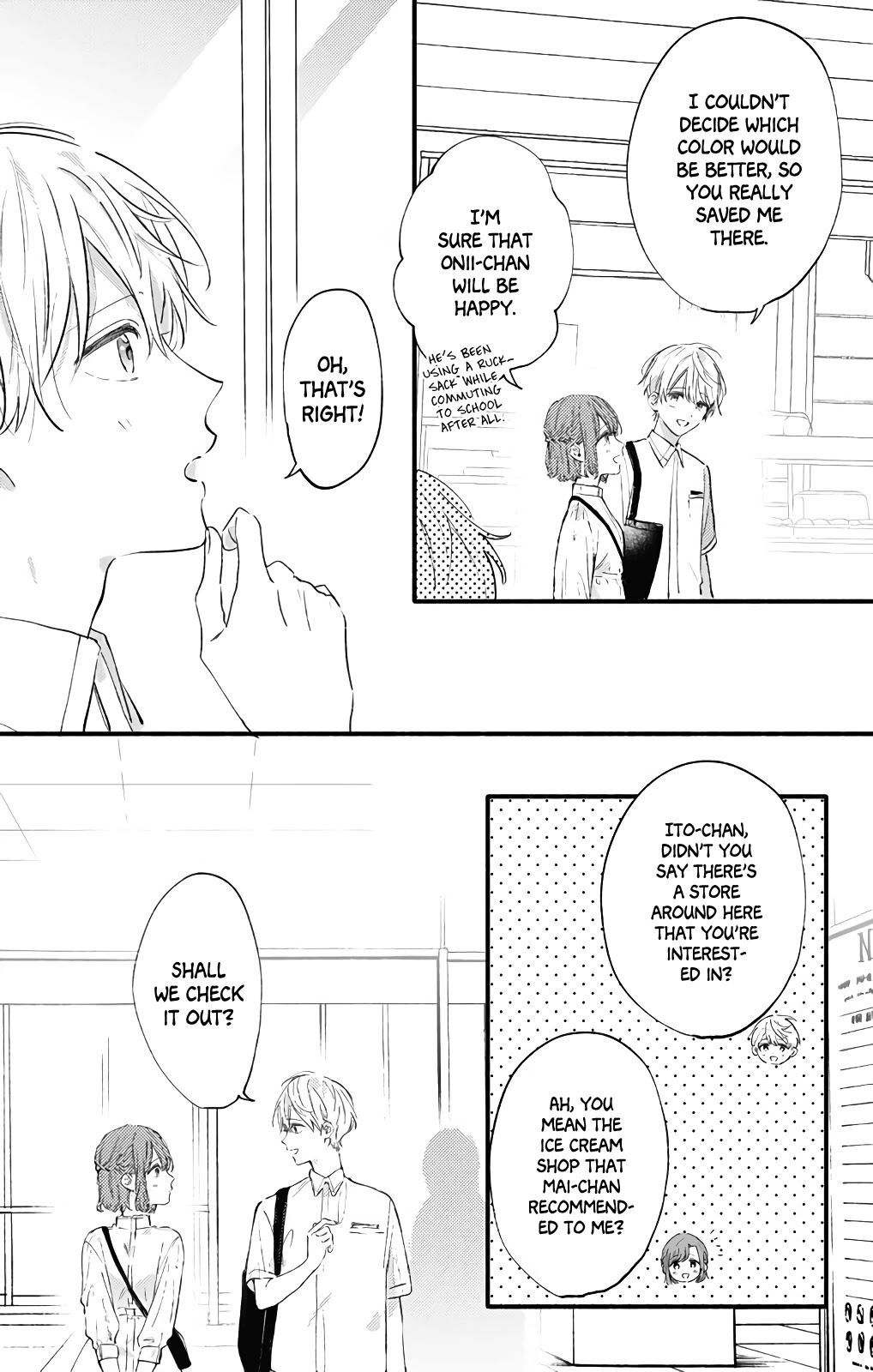 Sei-chan, Your Love Is Too Much! Chapter 24 page 3 - Chapter 24: A Stormy Date