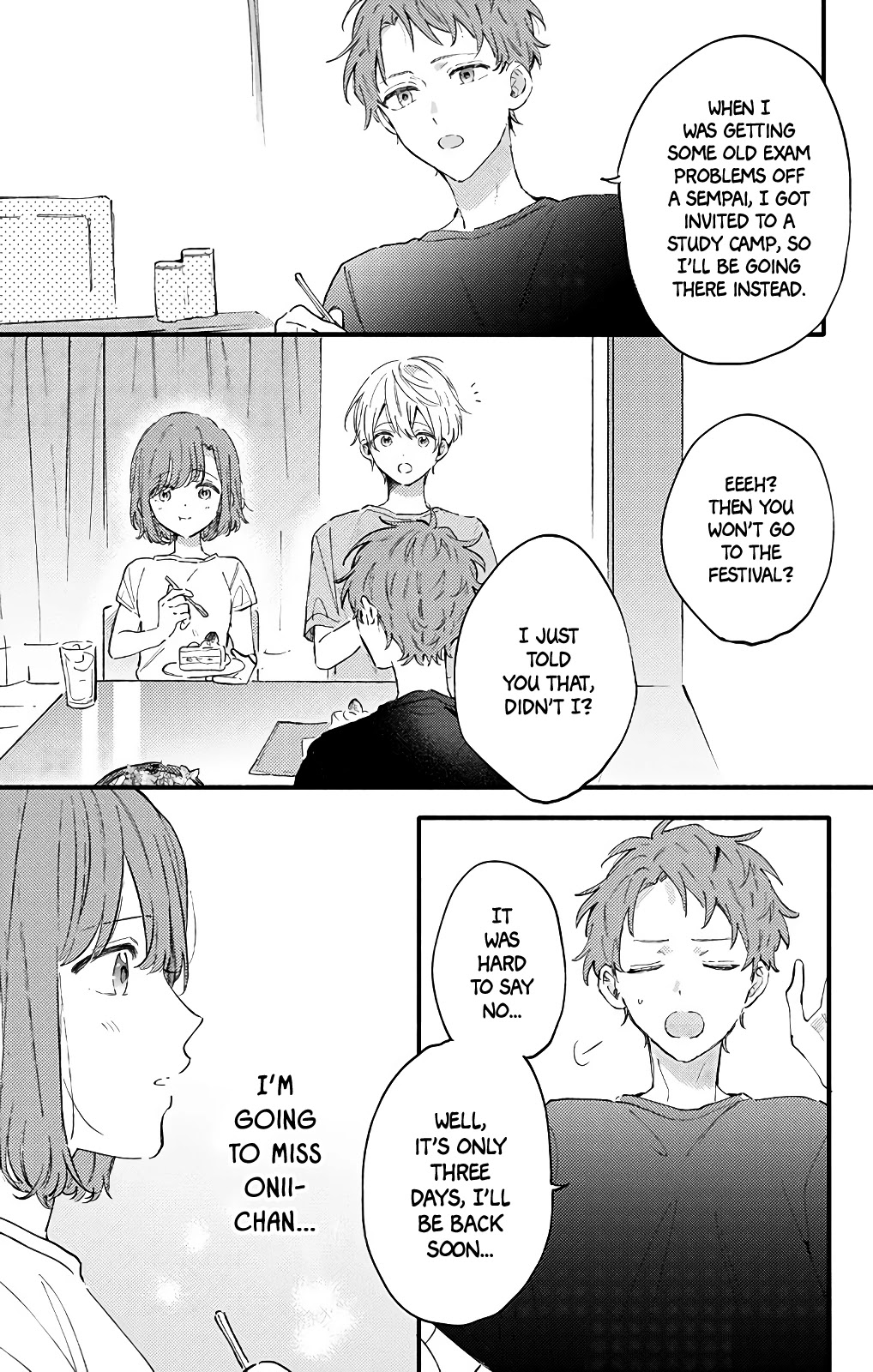 Sei-chan, Your Love Is Too Much! Chapter 26 page 11 - Chapter 26: Regret and Determination