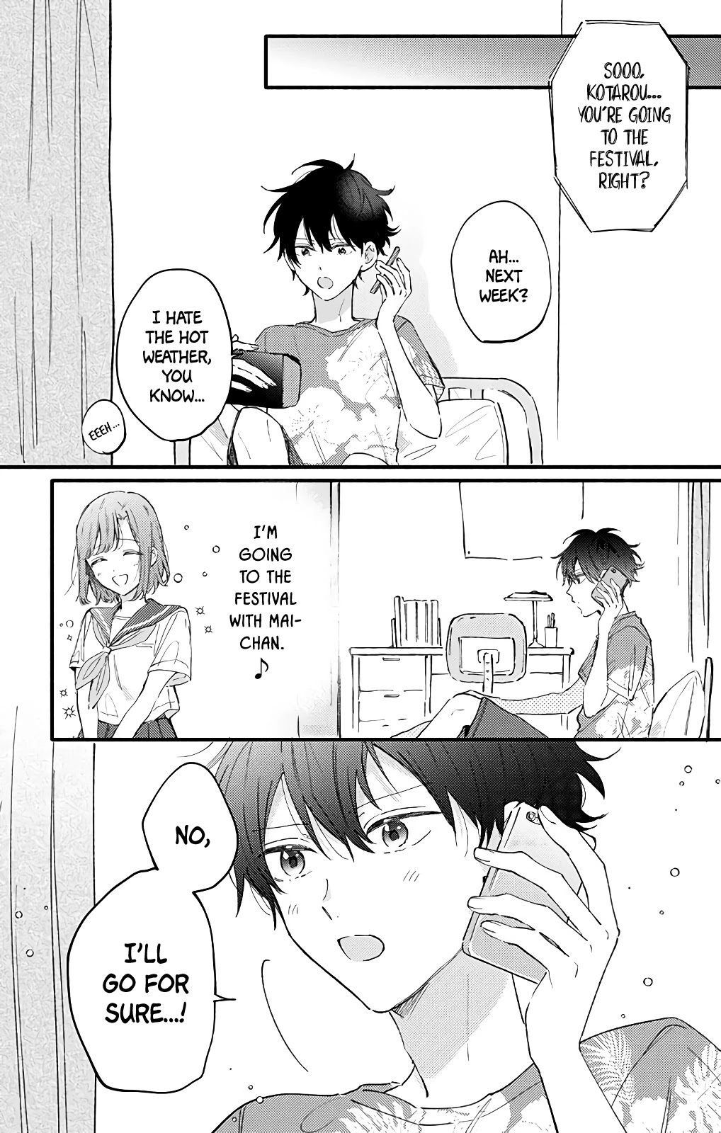 Sei-chan, Your Love Is Too Much! Chapter 26 page 13 - Chapter 26: Regret and Determination