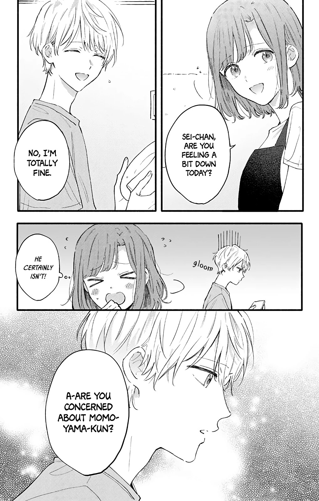 Sei-chan, Your Love Is Too Much! Chapter 26 page 3 - Chapter 26: Regret and Determination