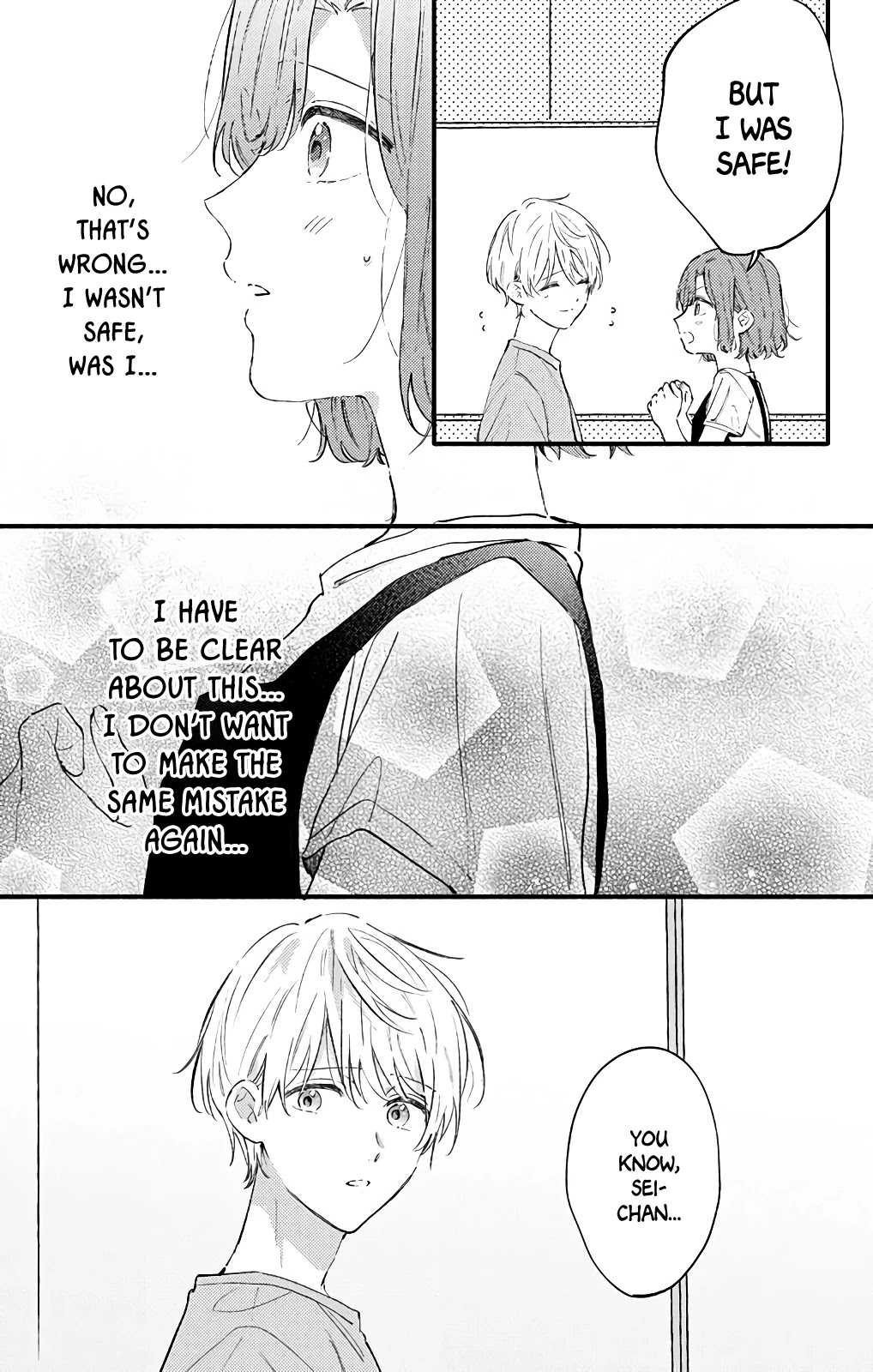 Sei-chan, Your Love Is Too Much! Chapter 26 page 6 - Chapter 26: Regret and Determination