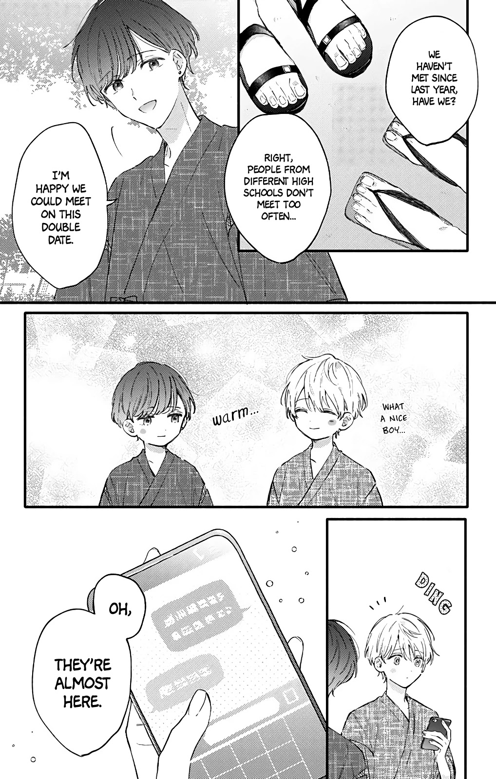 Sei-chan, Your Love Is Too Much! Chapter 27 page 4 - Chapter 27: Festival Double Date