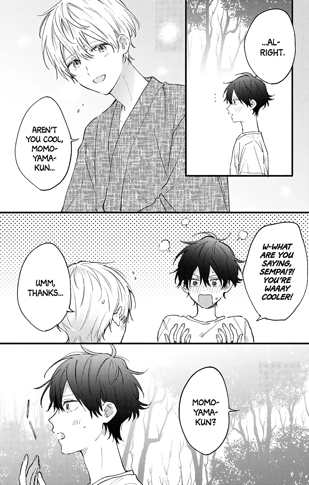 Sei-chan, Your Love Is Too Much! Chapter 29 page 3 - Chapter 29: I Like You, Futaba!