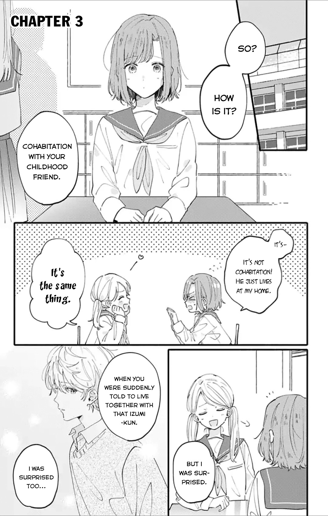 Sei-chan, Your Love Is Too Much! Chapter 3 page 3 - Chapter 3