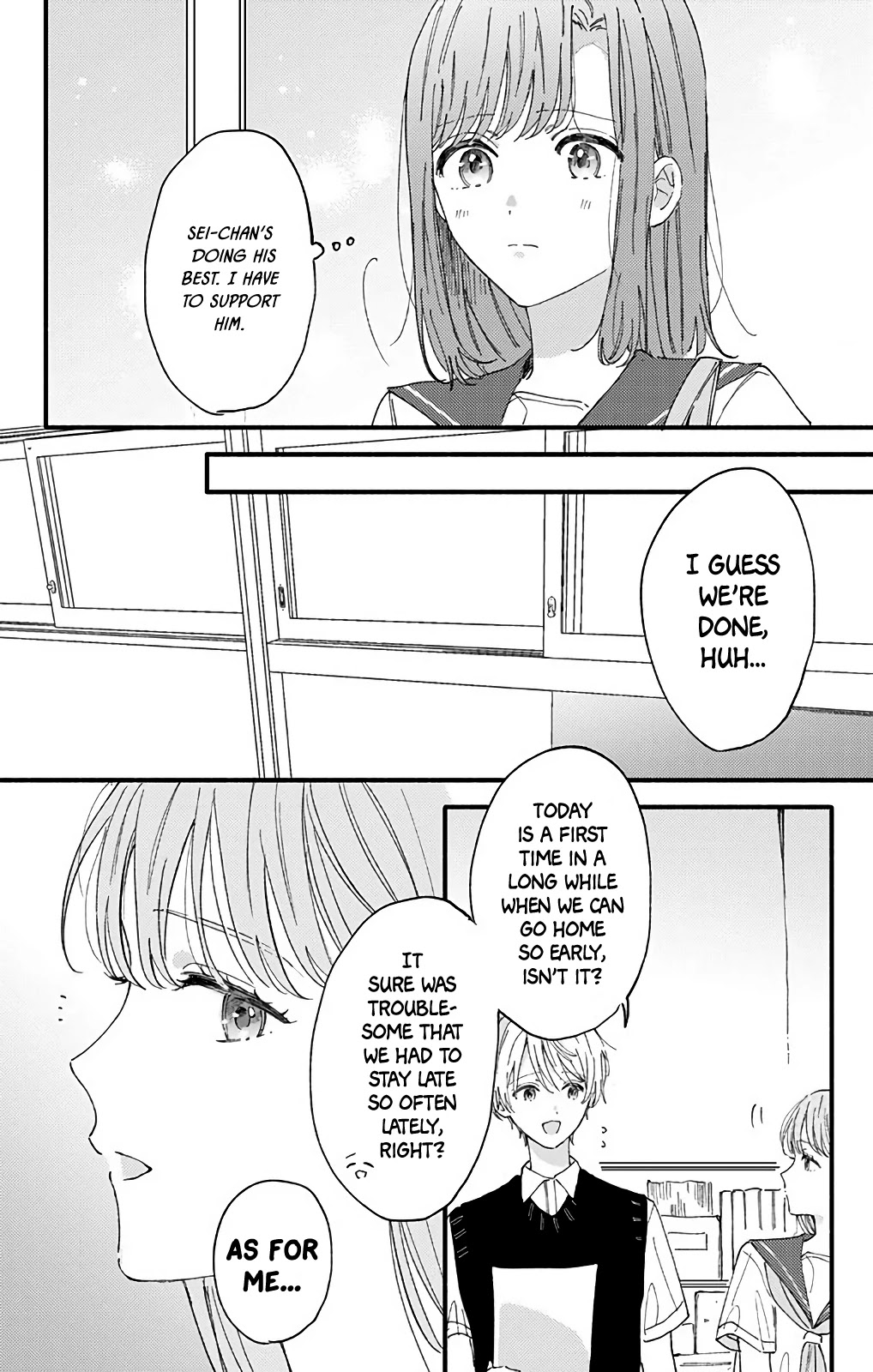 Sei-chan, Your Love Is Too Much! Chapter 35 page 12 - Chapter 35: Anxiety and Selfishness